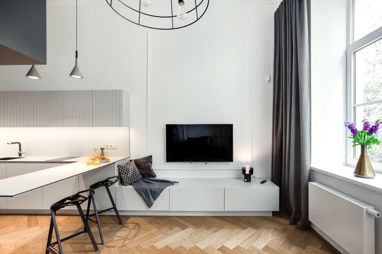 Telegrafas Lofts Centre Of Kaunas By Strazdo Telegrafas 아파트 외부 사진