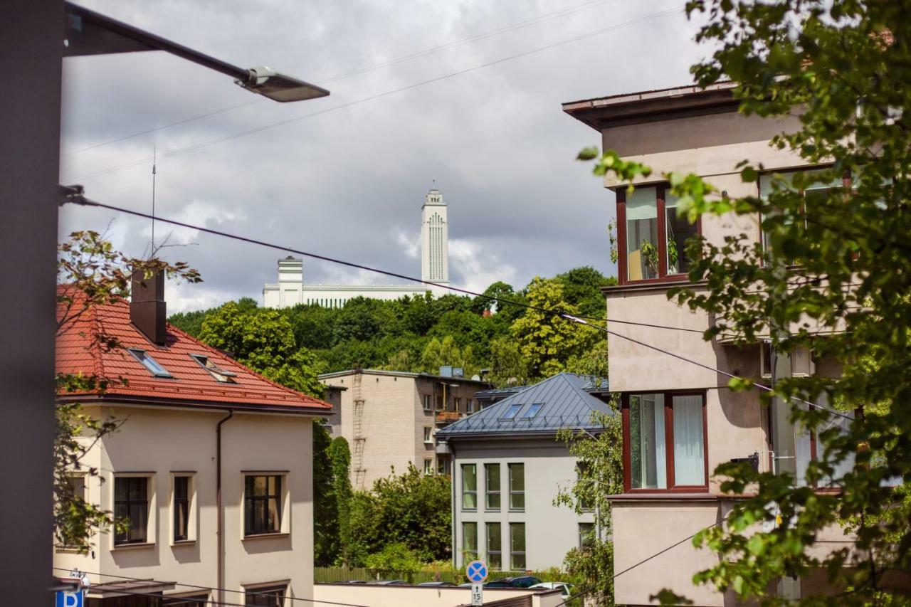 Telegrafas Lofts Centre Of Kaunas By Strazdo Telegrafas 아파트 외부 사진
