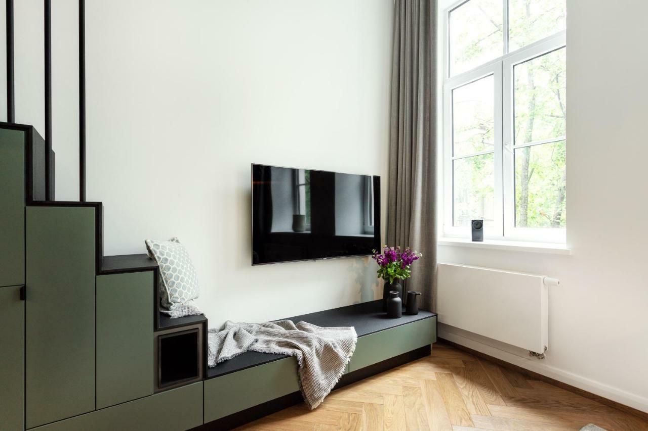 Telegrafas Lofts Centre Of Kaunas By Strazdo Telegrafas 아파트 외부 사진