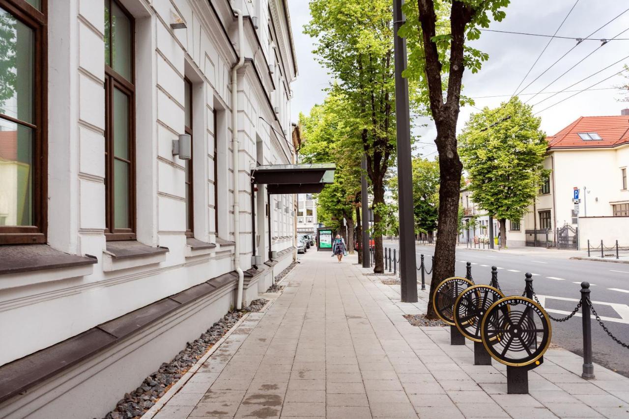 Telegrafas Lofts Centre Of Kaunas By Strazdo Telegrafas 아파트 외부 사진